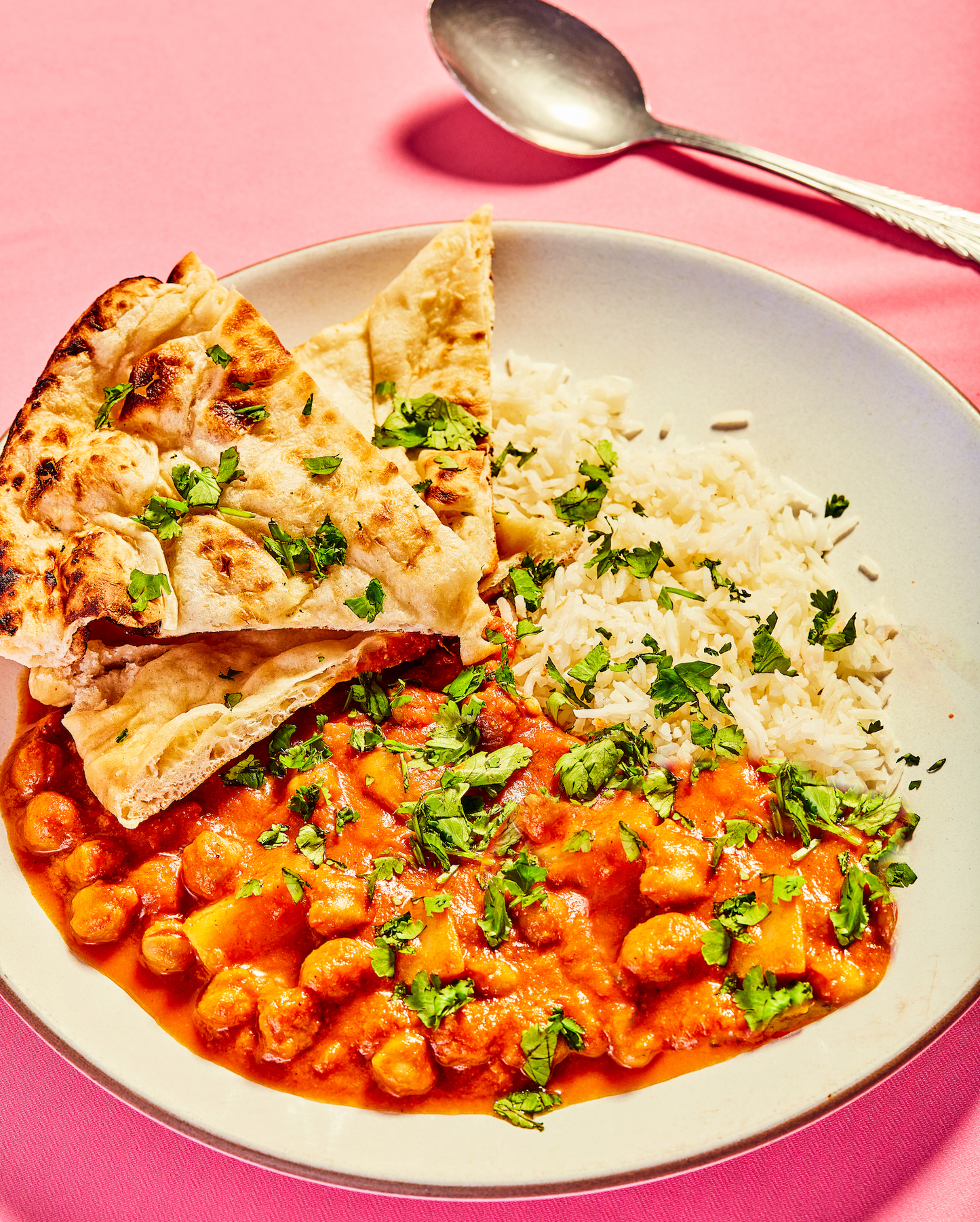 Chickpea Tikka Masala with Potatoes