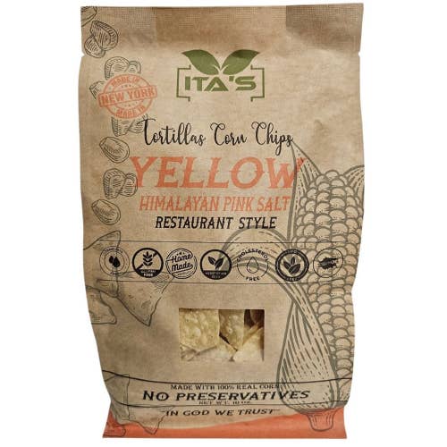 Ita's Yellow Corn Tortillas Chips