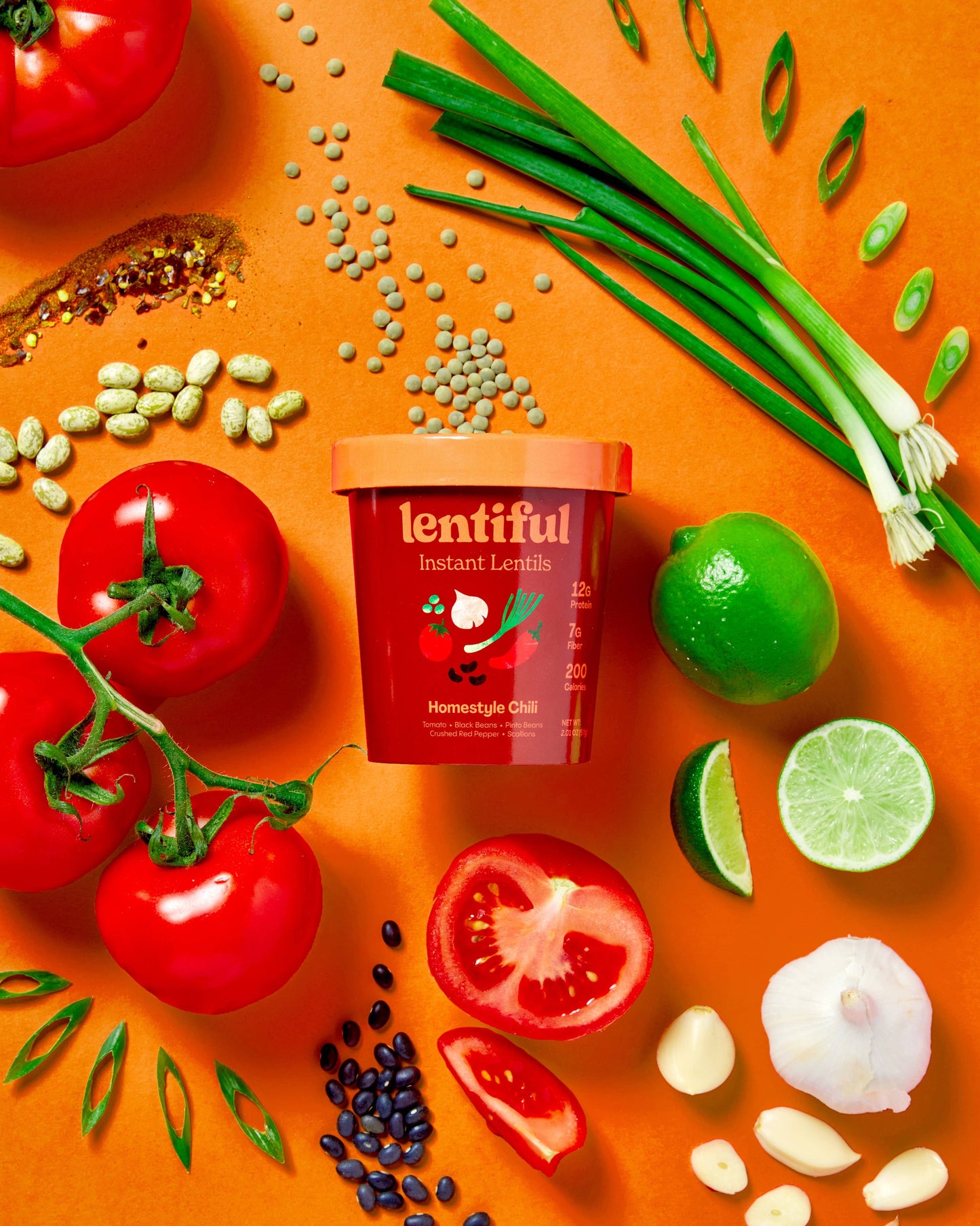 Homestyle Chili Instant Lentils 8-Pack