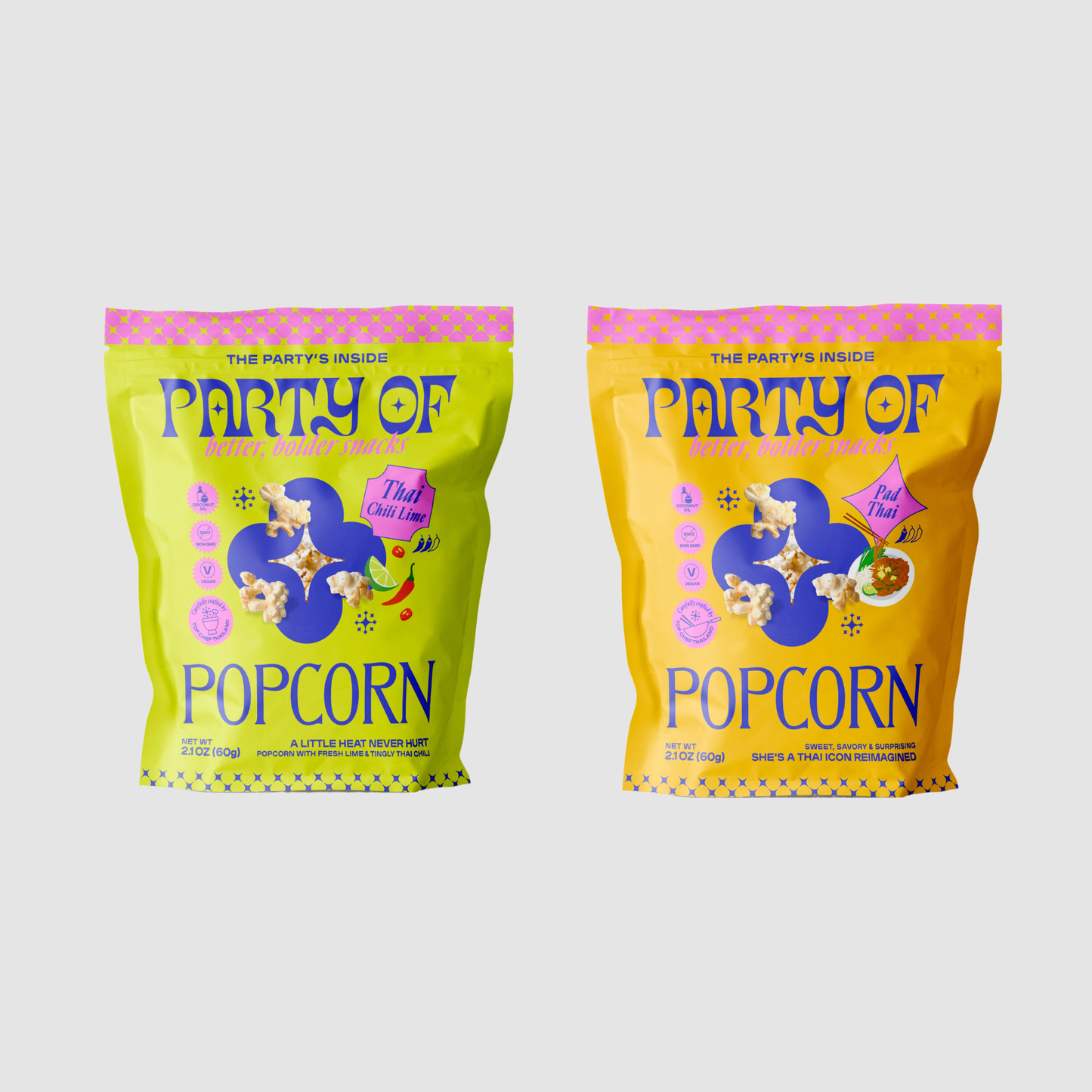Sampler pack: 25 Pad Thai, 25 Chili Lime