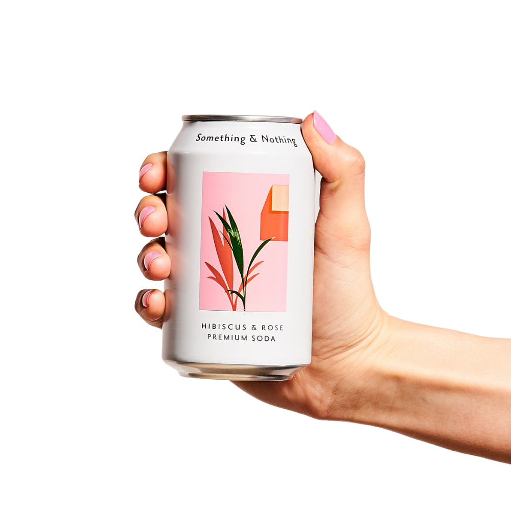 Hibiscus & Rose Premium Soda (Case of 12)