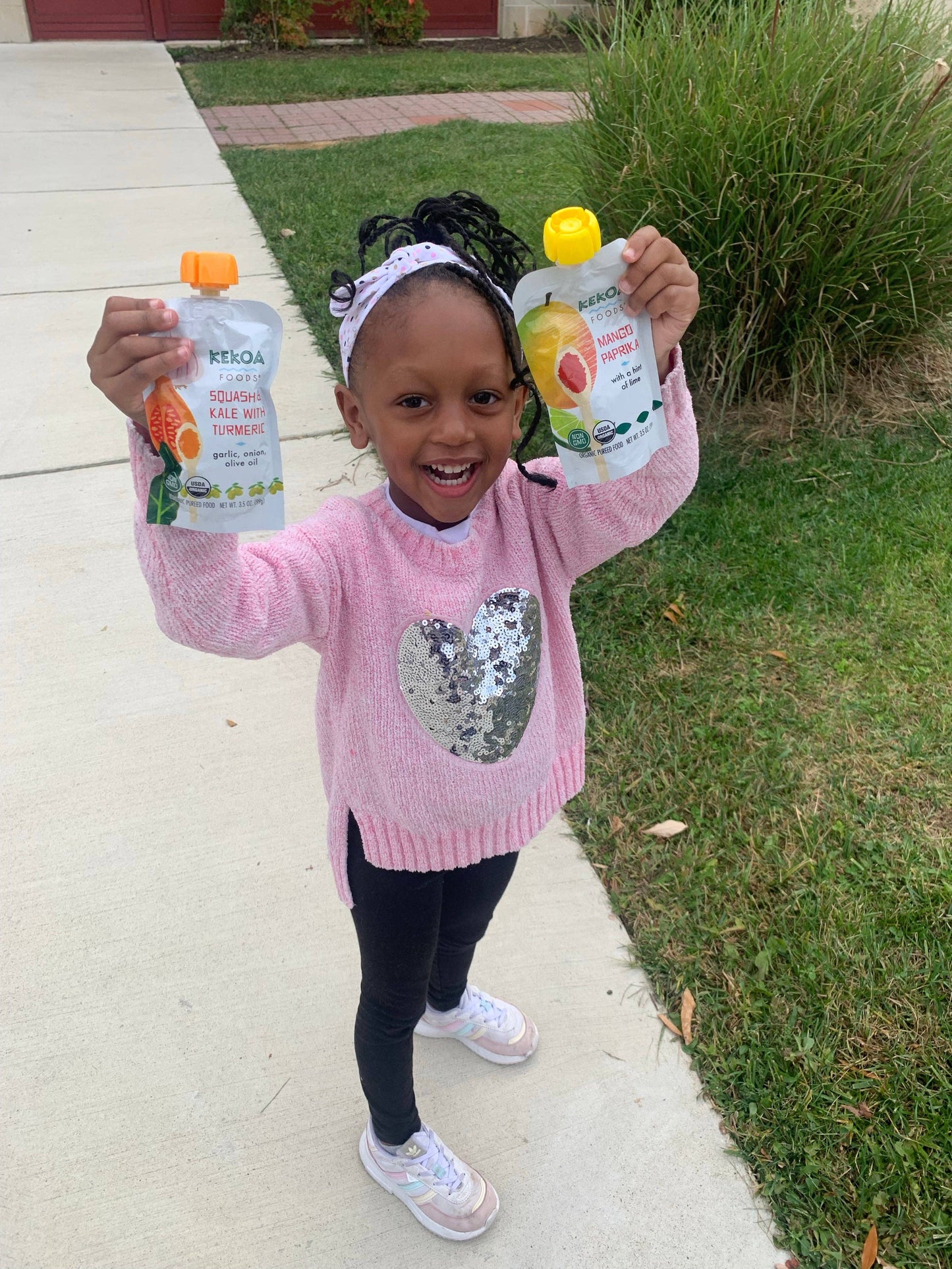Squash & Kale with Turmeric Squeeze Pouch, 100% Organic Vegetarian Baby Food Purée