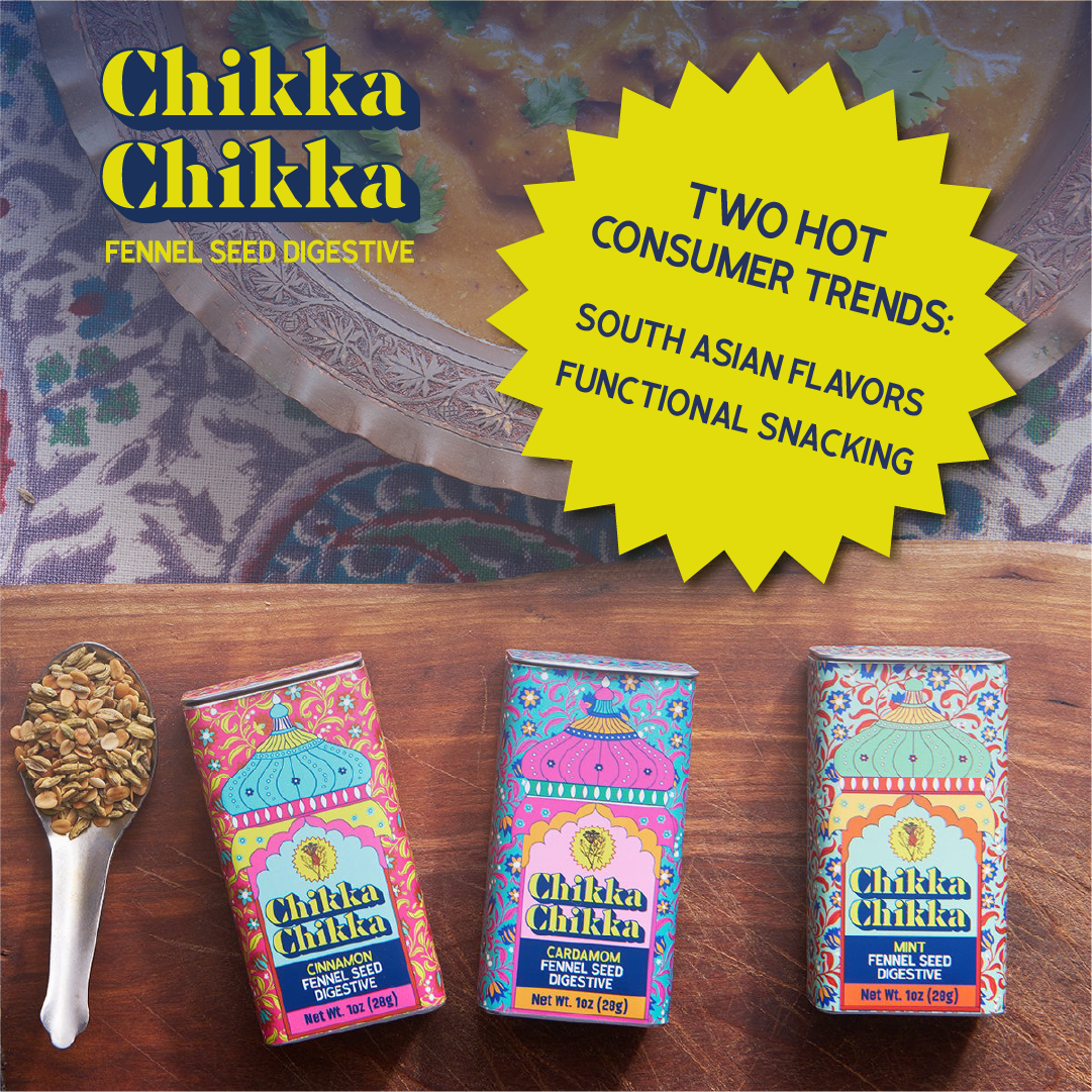 Chikka Chikka Mint 1oz Digestive Tin