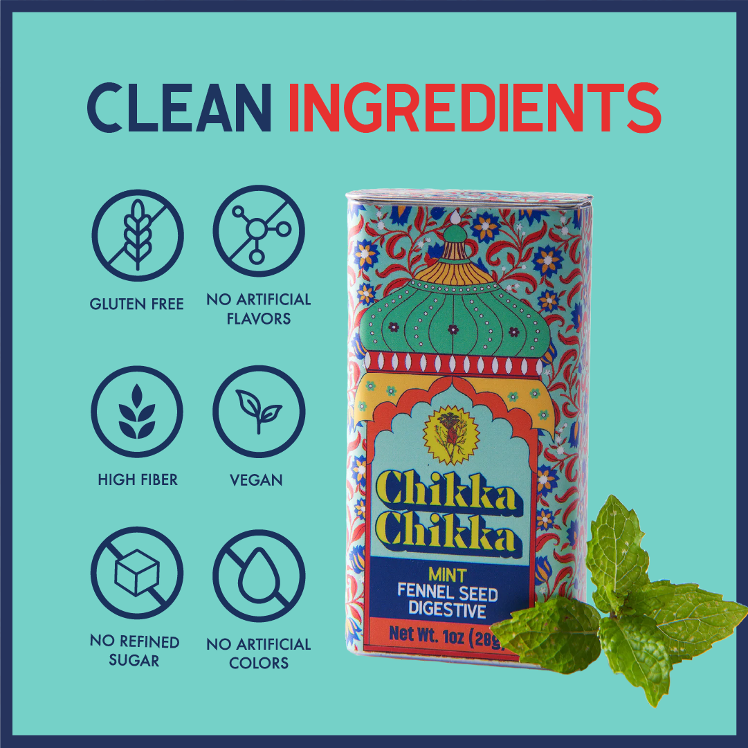 Chikka Chikka Mint 1oz Digestive Tin