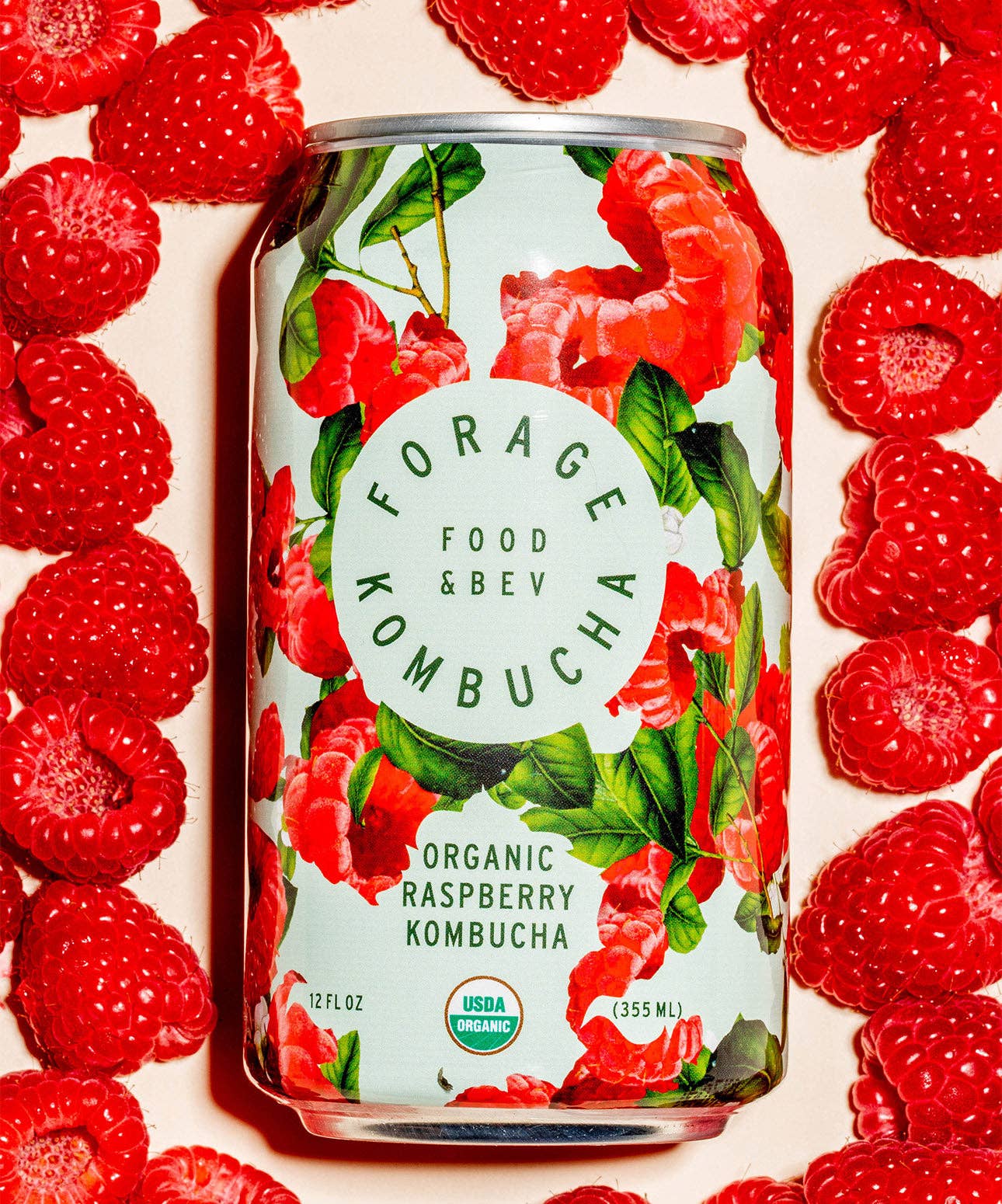 Raspberry Kombucha