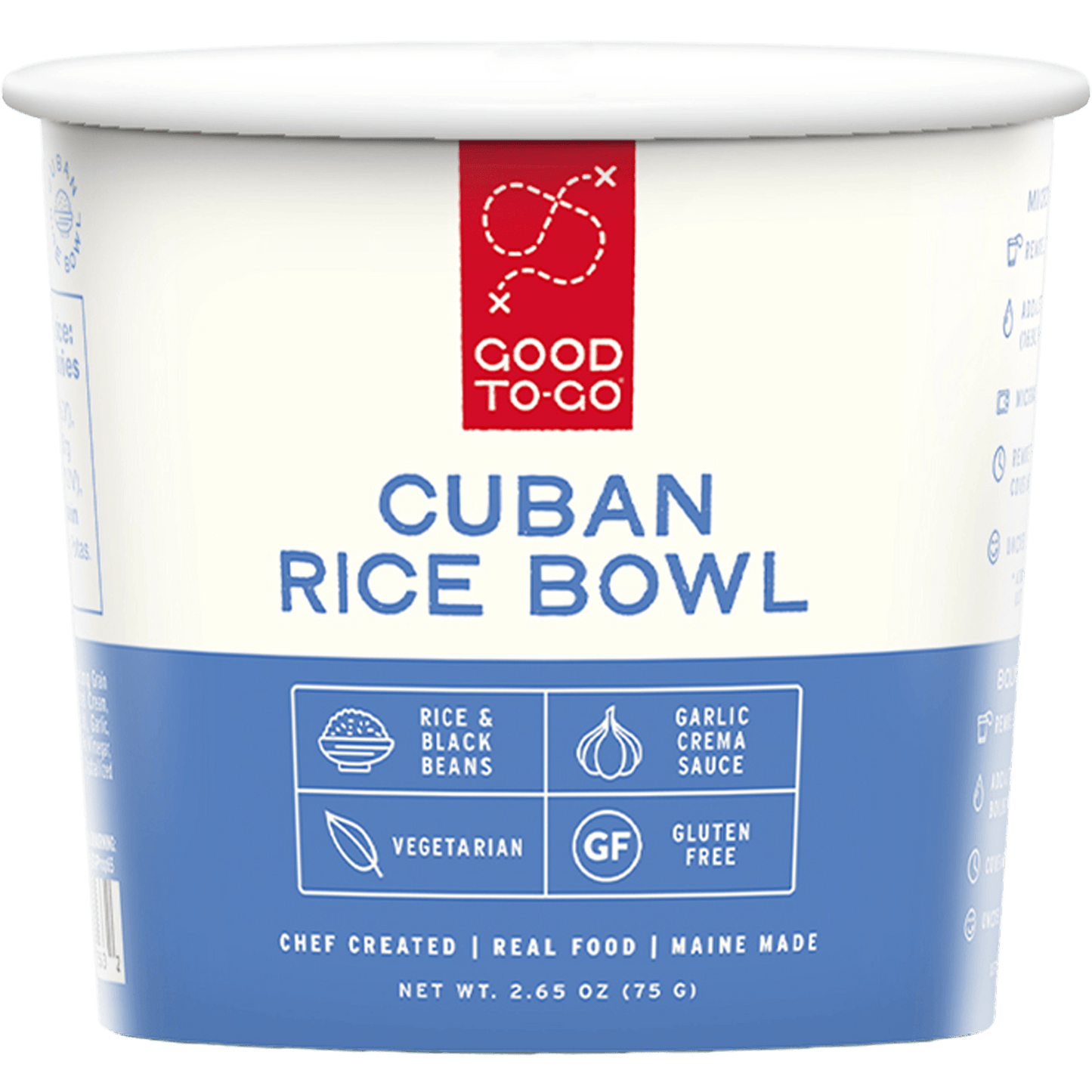 Cuban Rice Bowl | Instant Lunch & Dinner Cup I Gluten Free