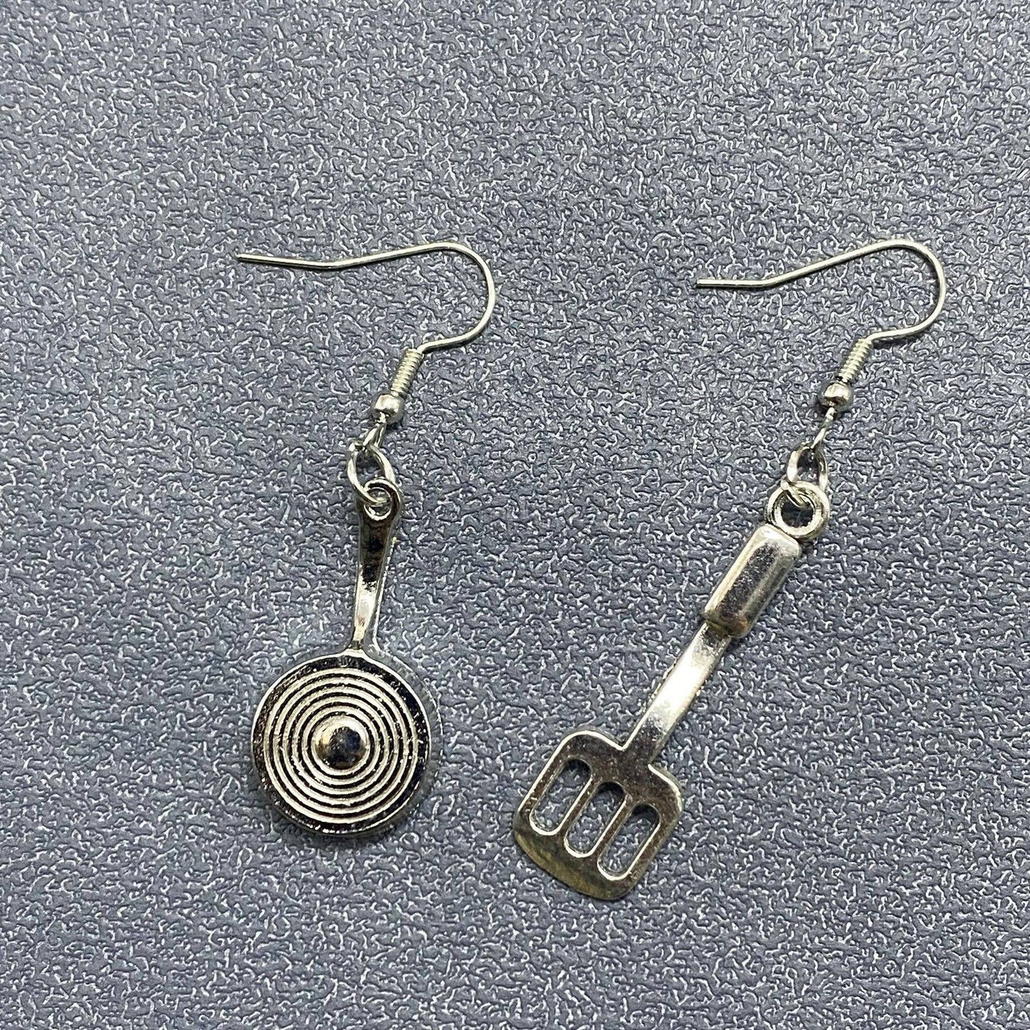 Poached Egg Kitchenware Dangle Earrings - YK