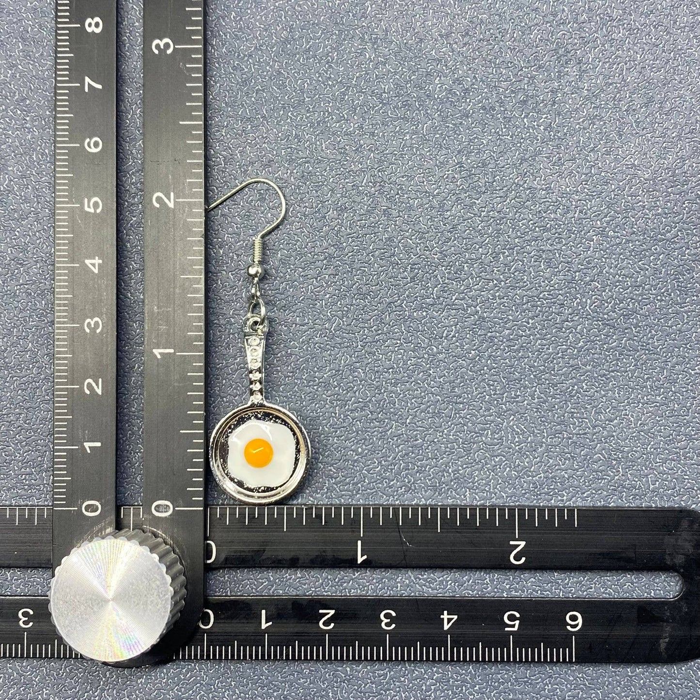 Poached Egg Kitchenware Dangle Earrings - YK