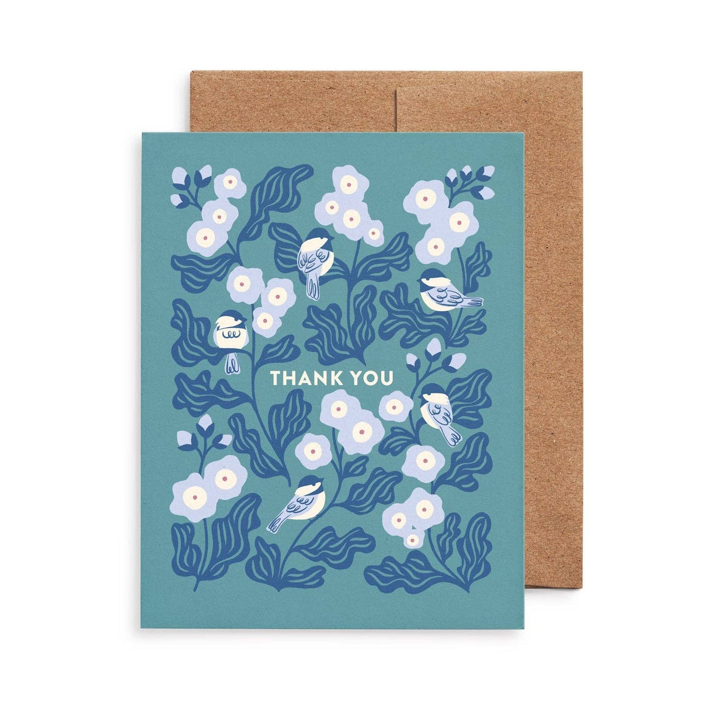 Chickadee Thank You Card