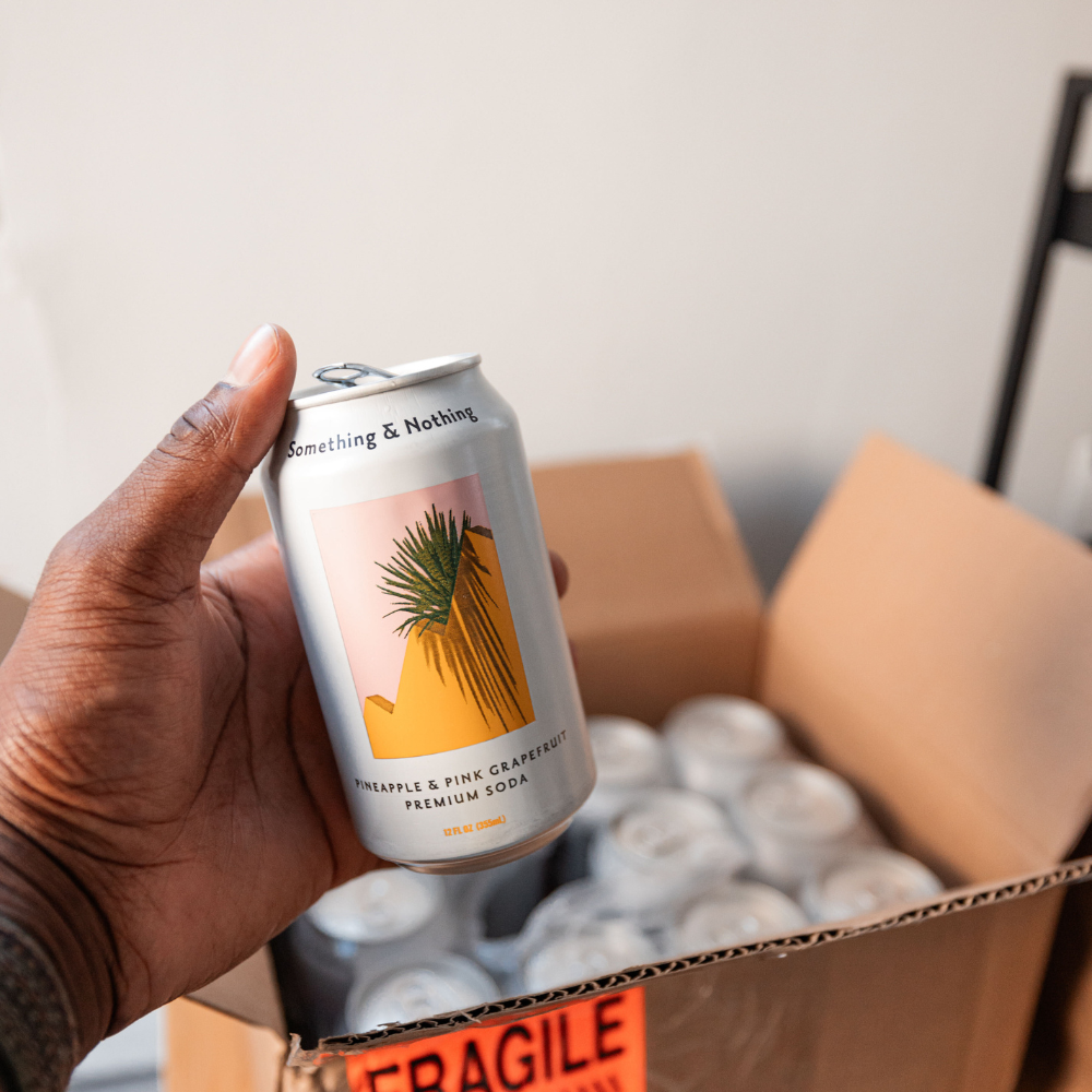 Pineapple & Pink Grapefruit Premium Soda (Case of 12)
