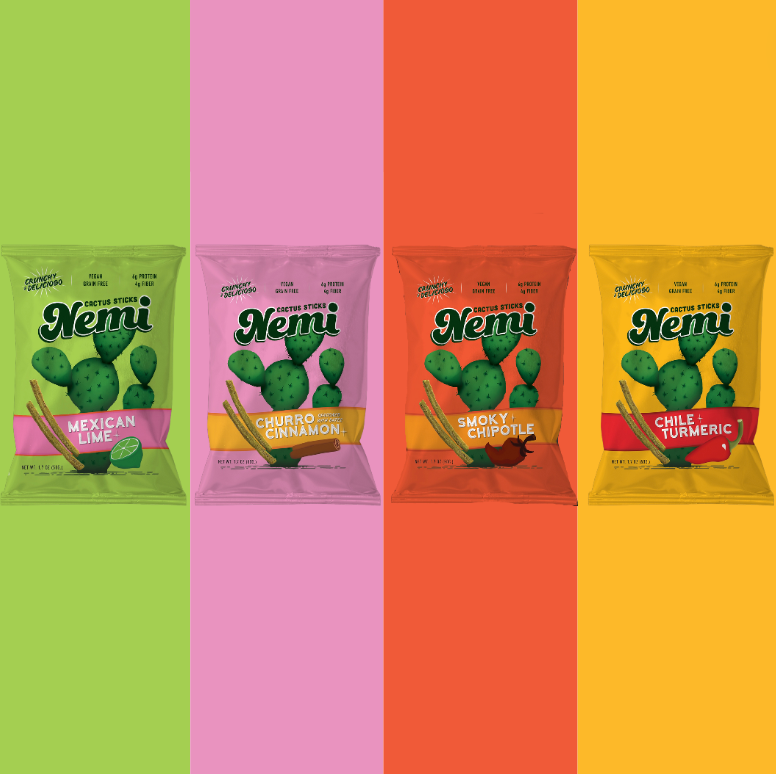 Fiesta Starter Bundle - Crunchy Nopales Cactus Nemi Snacks