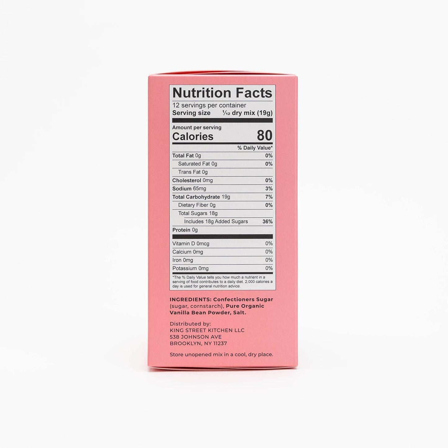 Premium Vanilla Frosting Mix