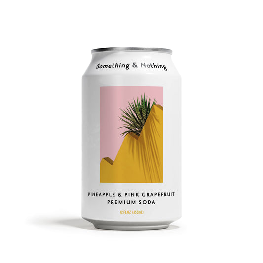 Pineapple & Pink Grapefruit Premium Soda (Case of 12)