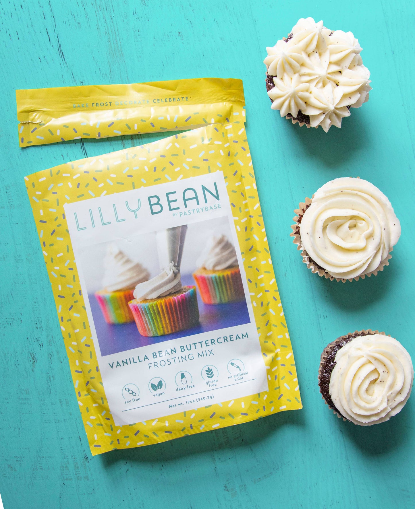 Vanilla Bean Buttercream Mix (Vegan & Gluten-Free)