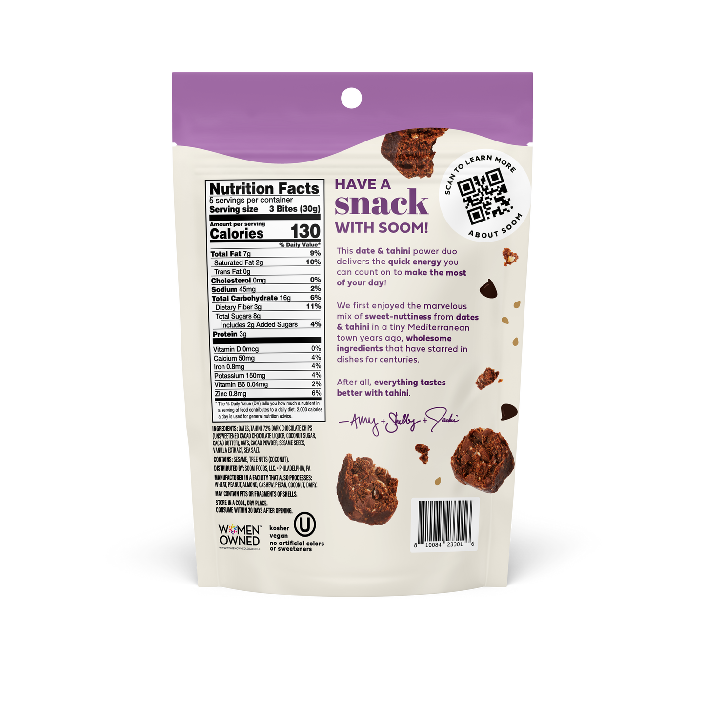 Double Chocolate Snack Bites