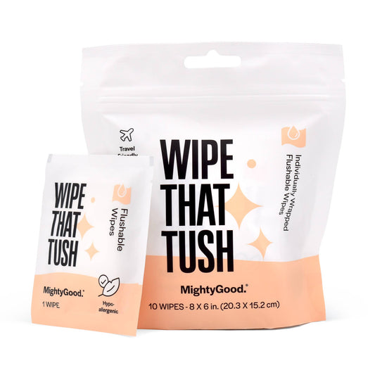 Wipe That Tush Single Use 10 Count (Pack of 12)