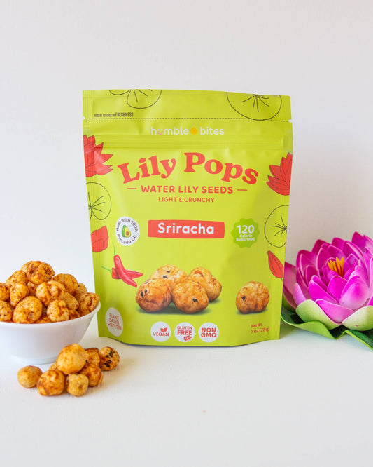 Sriracha Lily Pops Organic Healthy Gluten Free Vegan Snacks
