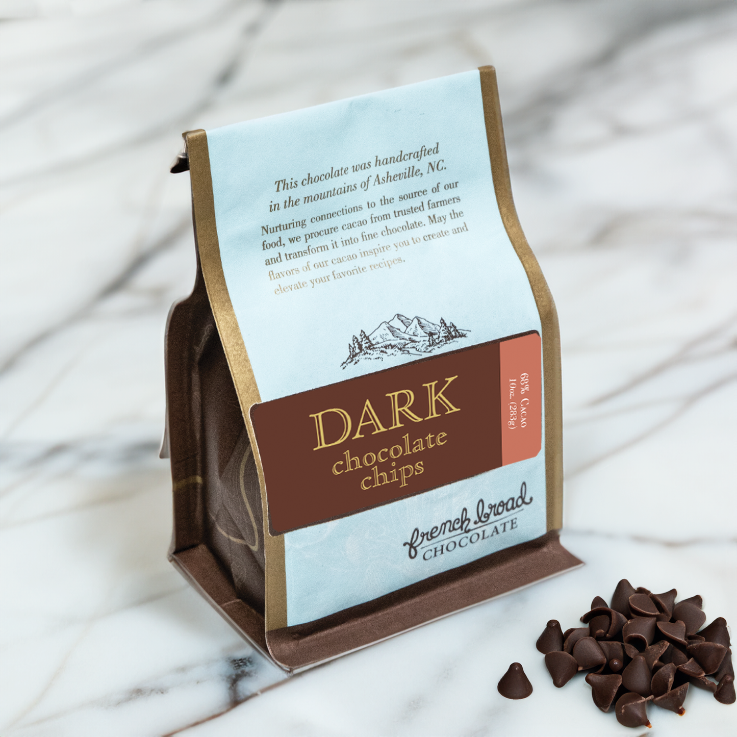 Dark Chocolate Chips 68% - 10oz
