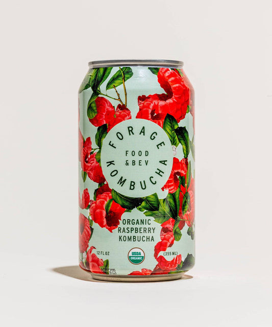 Raspberry Kombucha