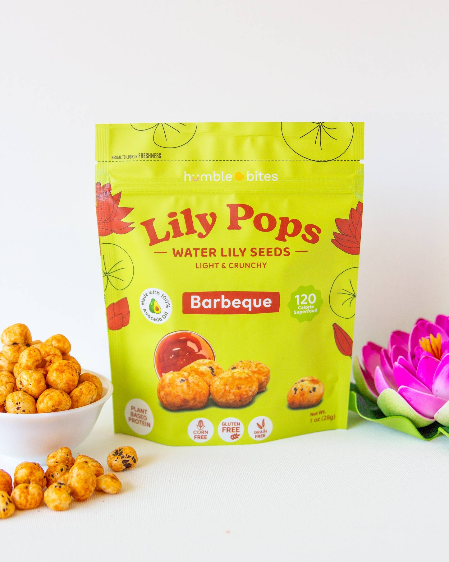 BBQ Lily Pops Organic Healthy Gluten Free Snacks