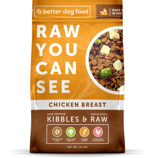 Raw You Can See: Chicken Dog Food