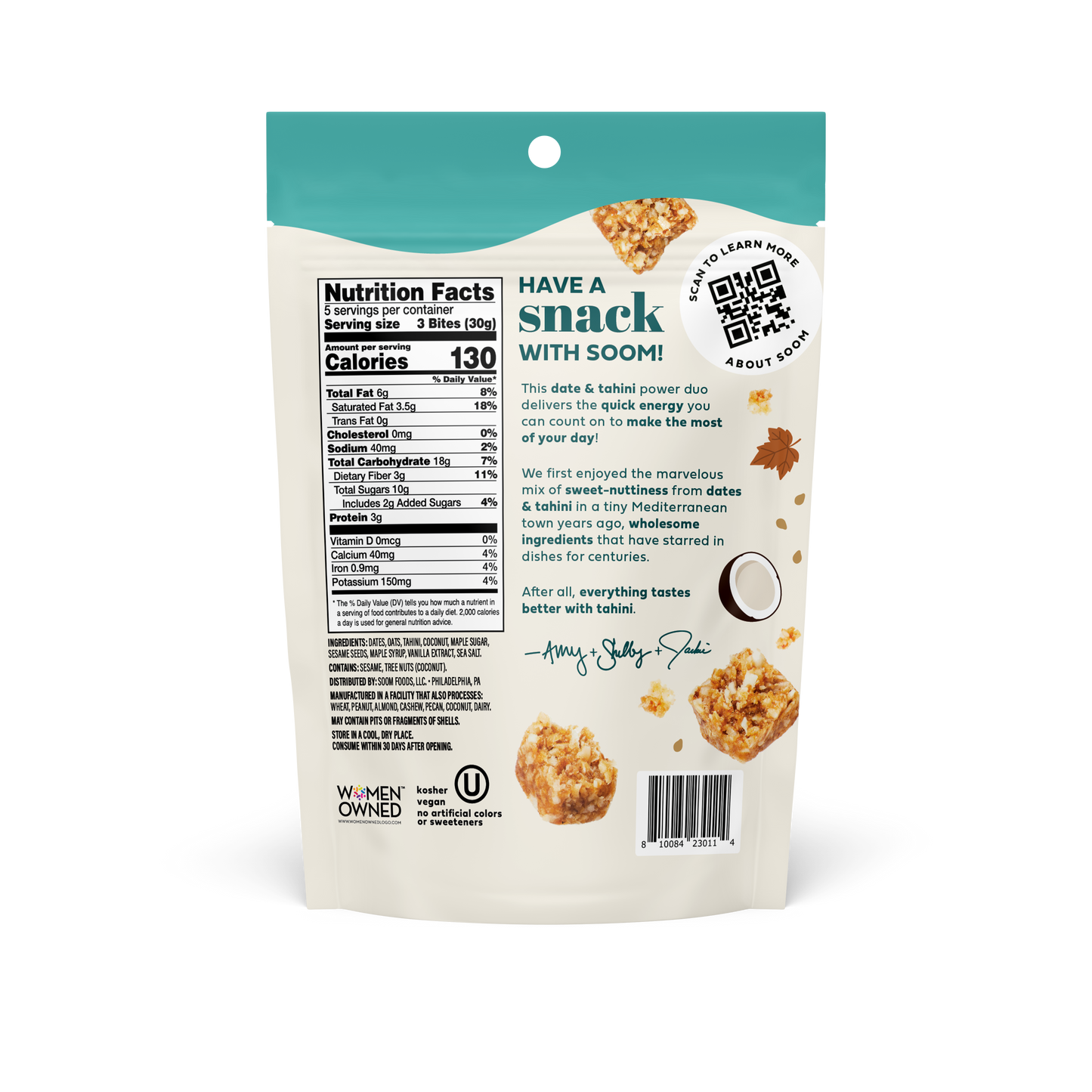 Maple Coconut Snack Bites