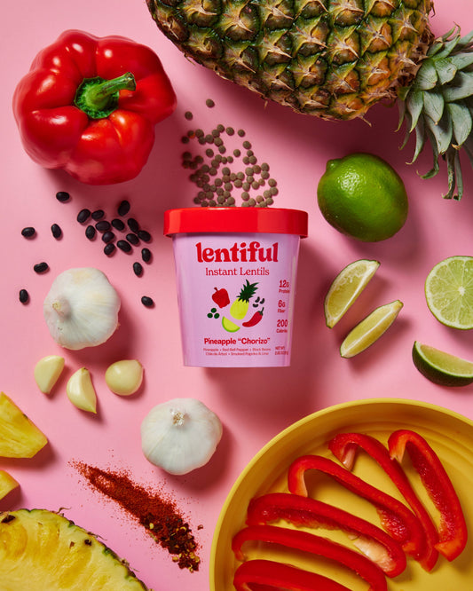 Pineapple "Chorizo" Instant Lentils 8-Pack