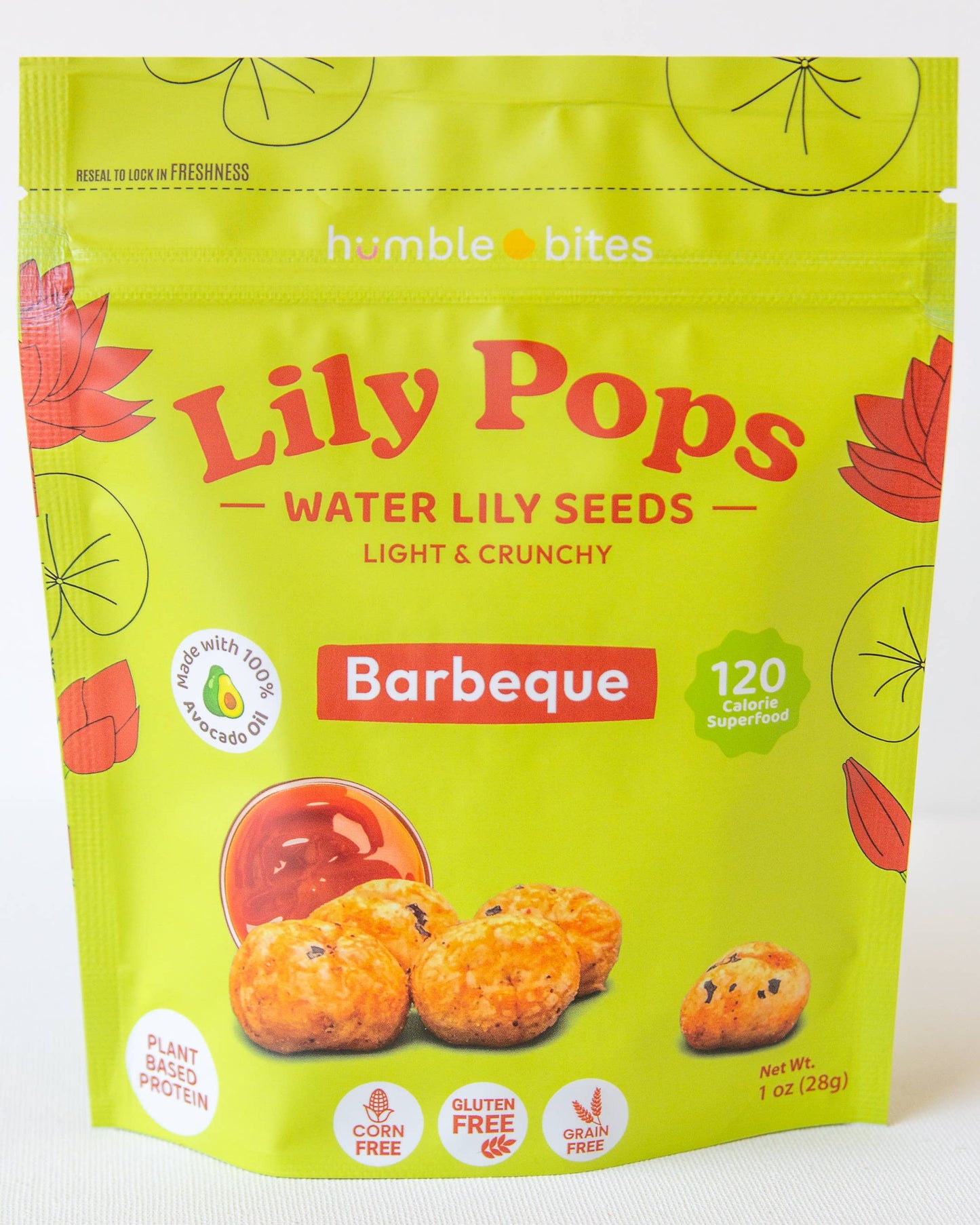 BBQ Lily Pops Organic Healthy Gluten Free Snacks