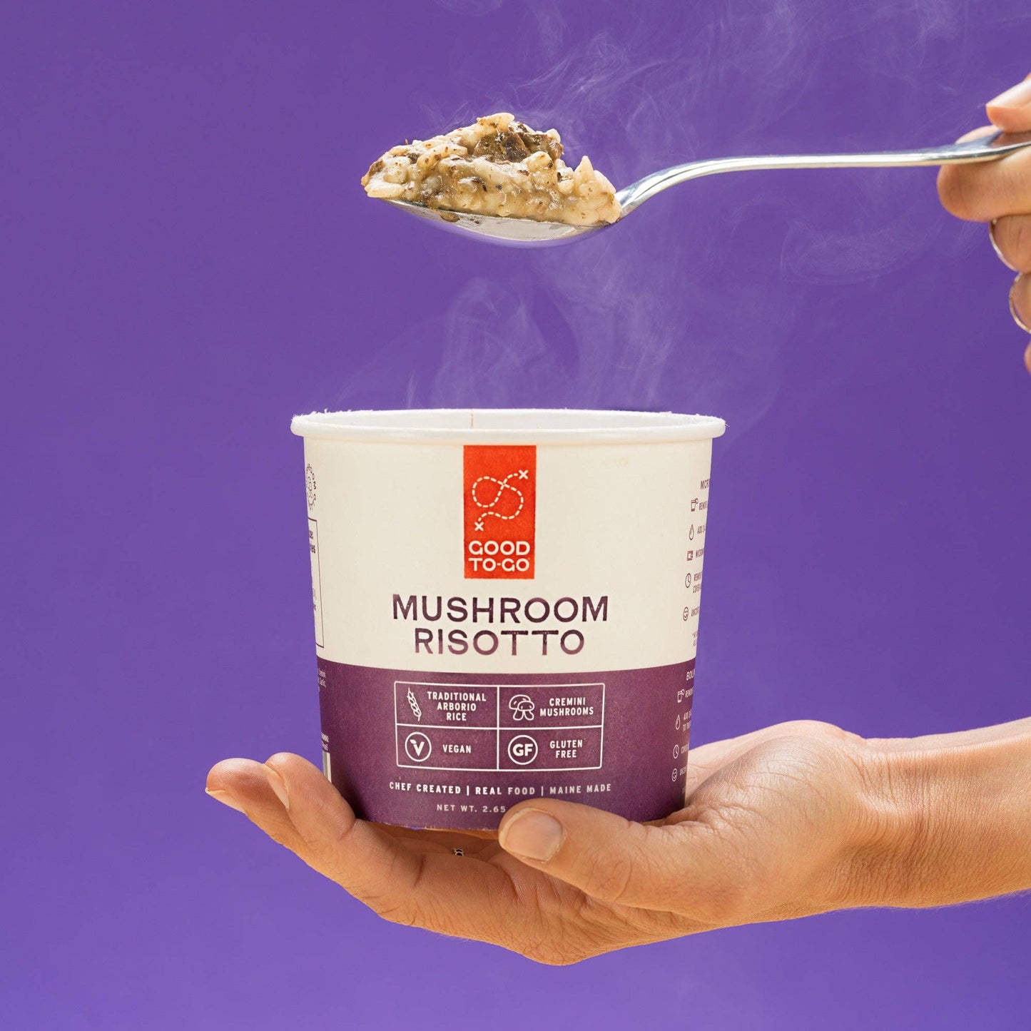 Mushroom Risotto | Instant Lunch & Dinner Cup I Gluten Free