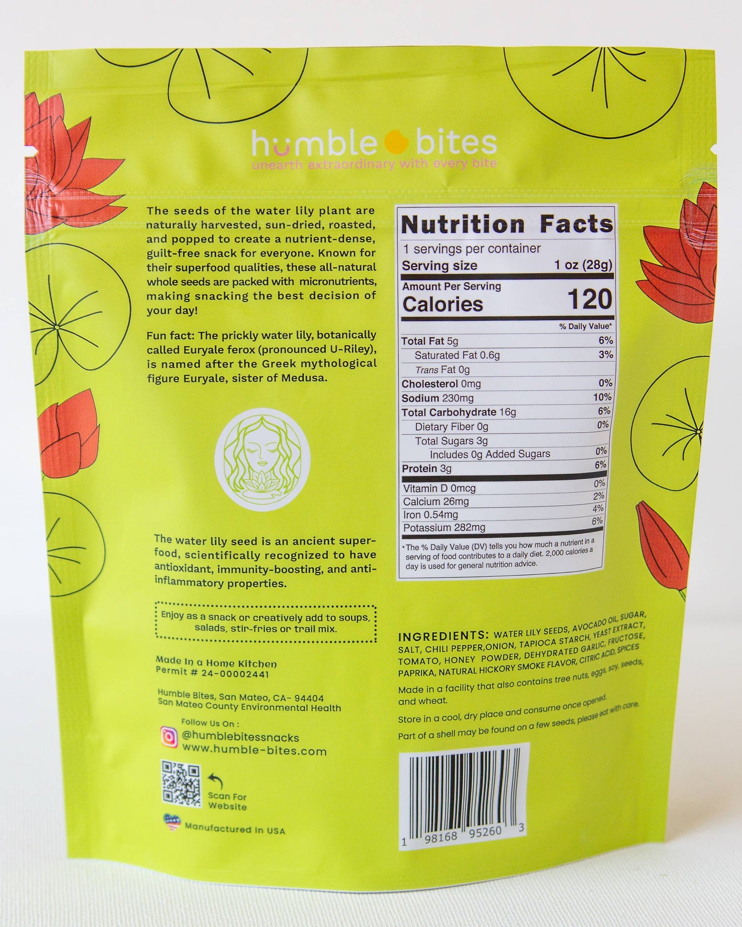 BBQ Lily Pops Organic Healthy Gluten Free Snacks