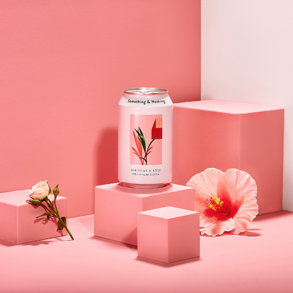 Hibiscus & Rose Premium Soda (Case of 12)