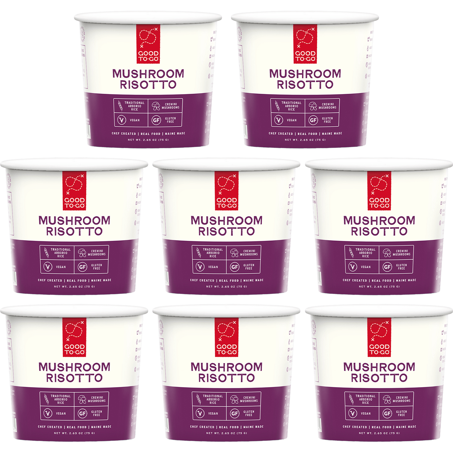 Mushroom Risotto | Instant Lunch & Dinner Cup I Gluten Free