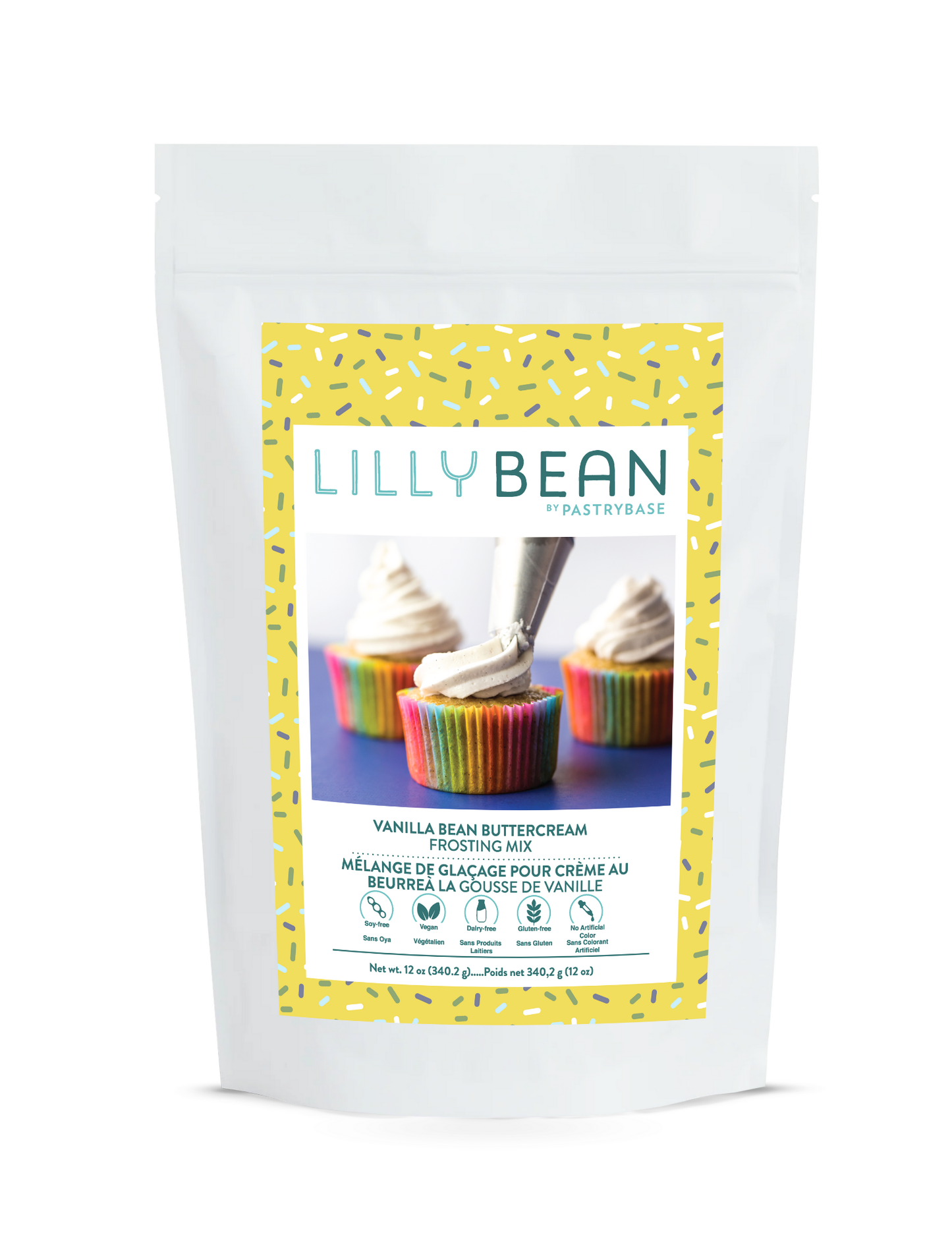 Vanilla Bean Buttercream Mix (Vegan & Gluten-Free)