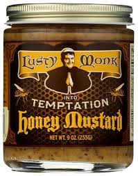 The Lusty Monk Mustard: Honey Temptation